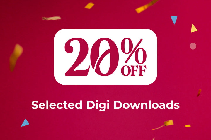 Birthday Week - 20% off select items - Digital Downloads