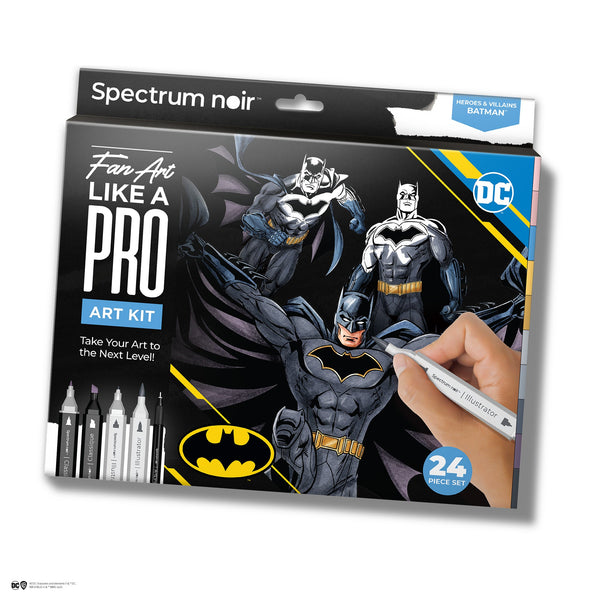 Spectrum Noir Pro Fan-art Batman Kit | Michaels