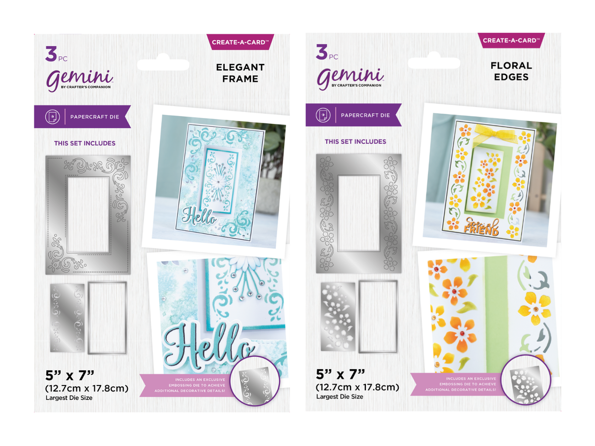 Gemini Create-a-Card Frame Dies Duo