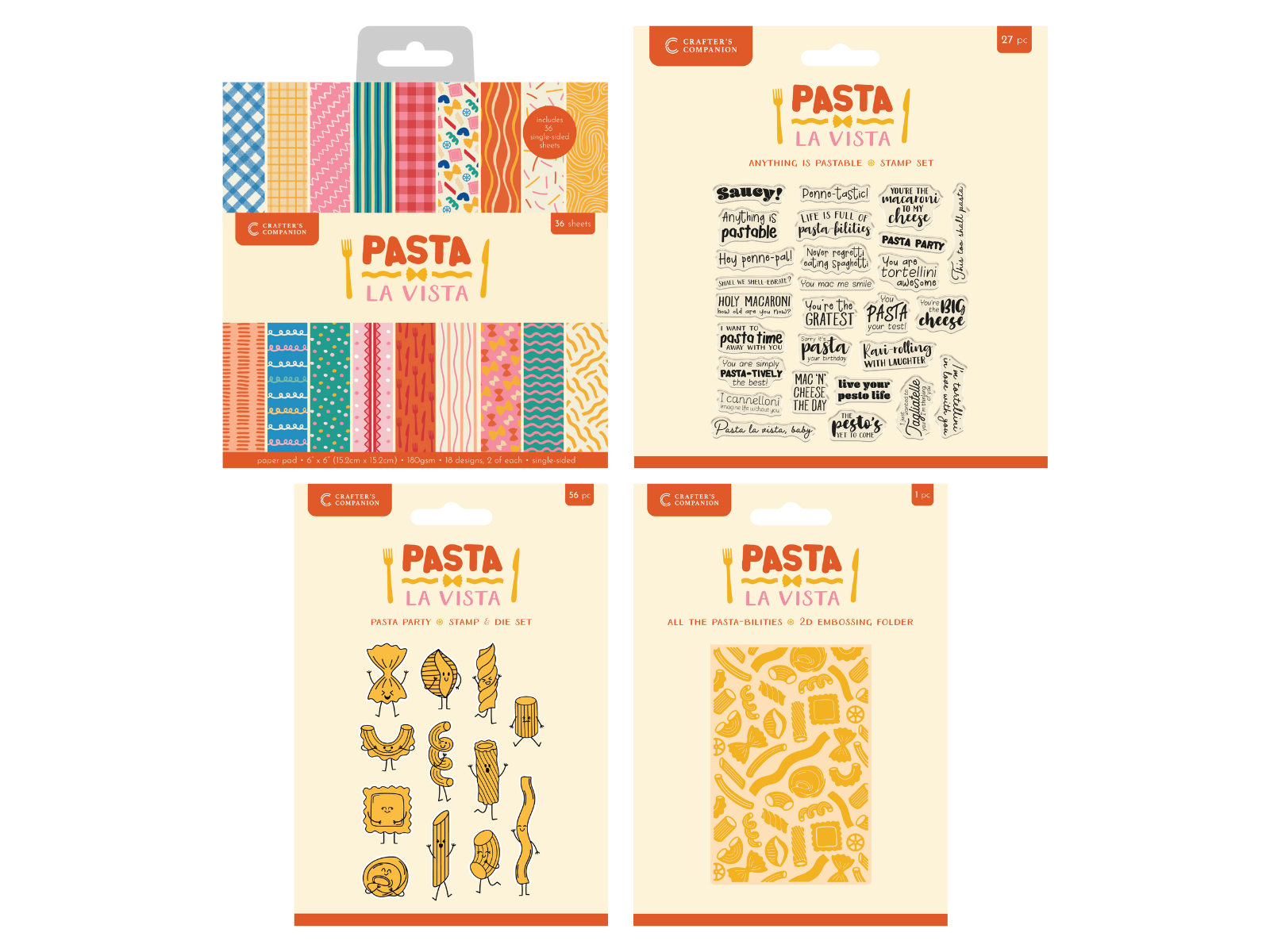 Crafter's Companion Pasta La Vista Collection