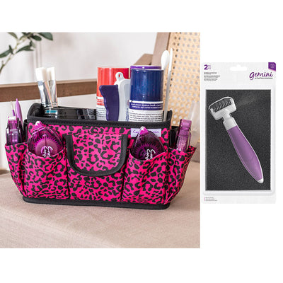 Crafter's Companion Desktop Tote with FREE Brush Tool and Foam Pad