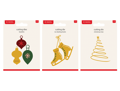 Christmas Embellishment Dies 3 Piece Collection