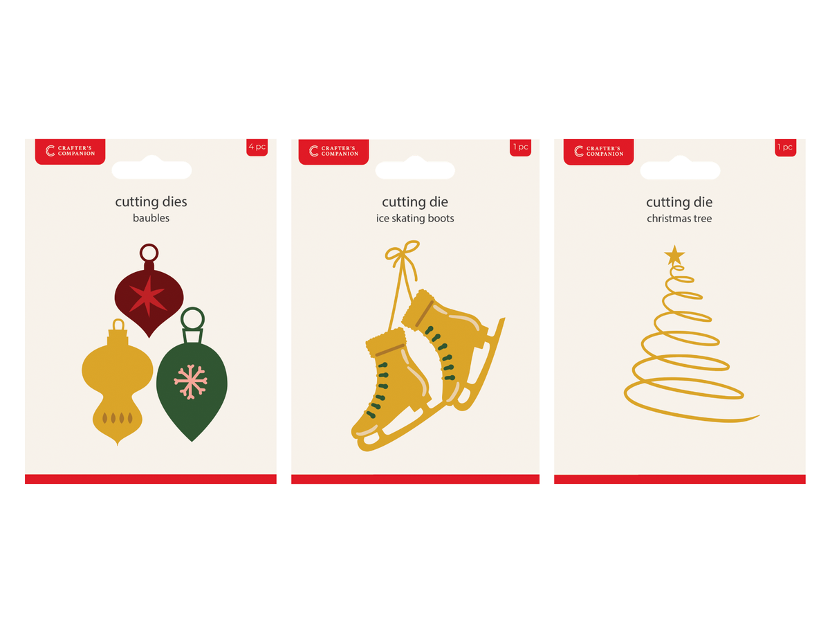 Christmas Embellishment Dies 3 Piece Collection