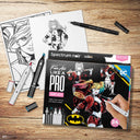 Some of the contents of the Harley Quinn Pro Art Kit