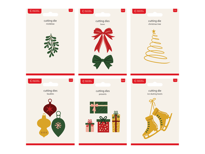 Crafter's Companion Embellishment Dies Collection