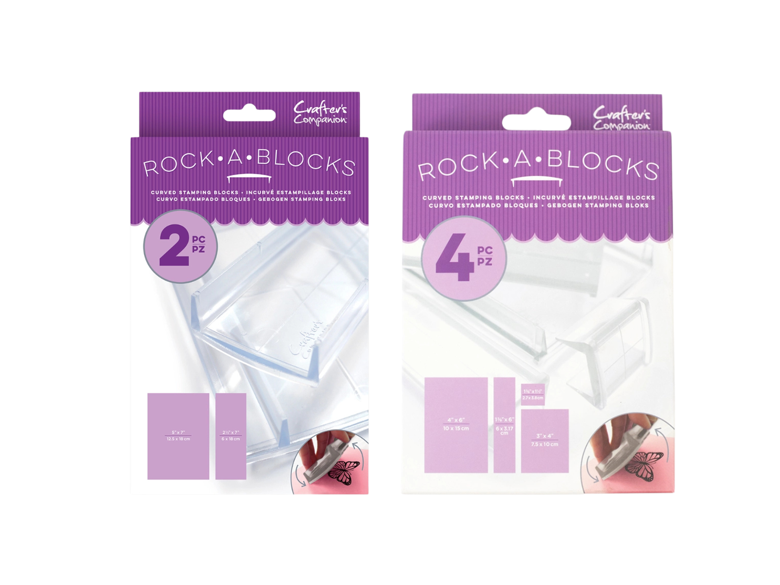 Crafter's Companion Rock-A-Blocks 2pk Collection