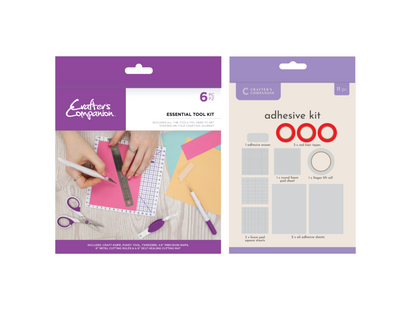 Crafter's Companion Essential Tool Kit & Adhesive Kit