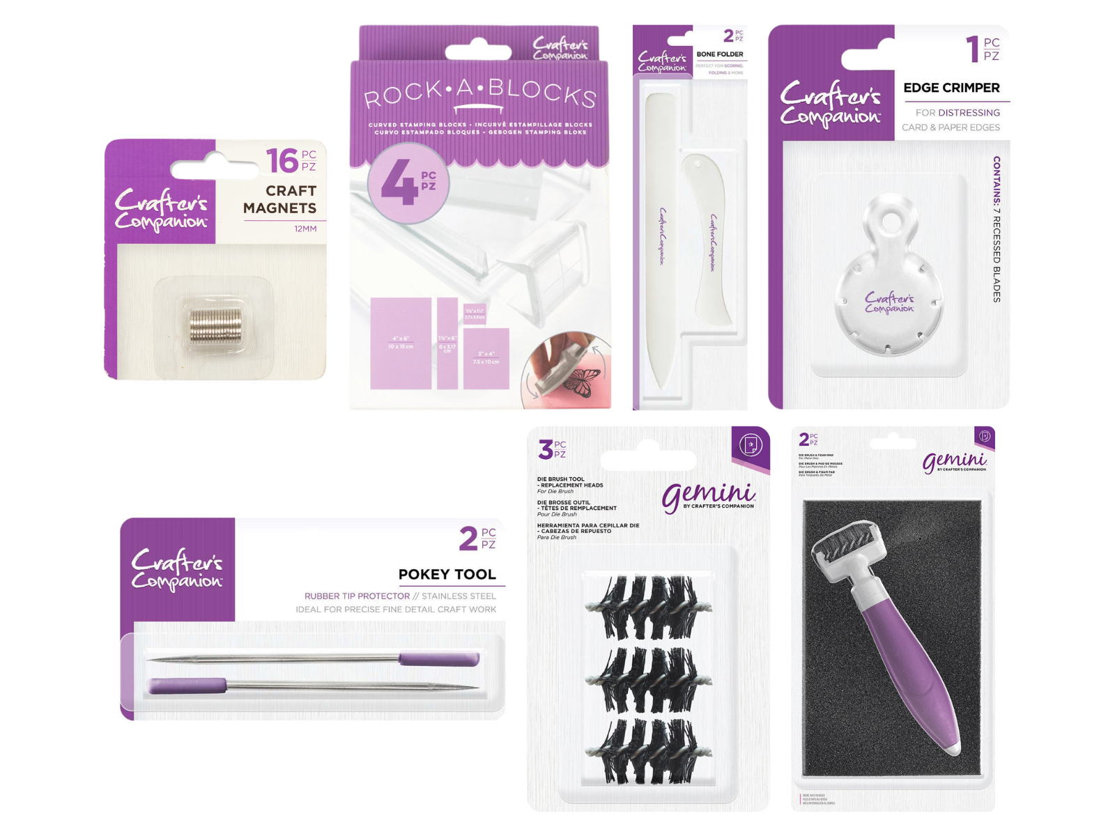 Die Cutting Essential Tools 7pc Collection