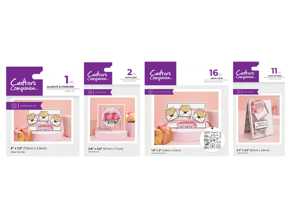 Love Is In The Air 4pk Stamp & Die Selection