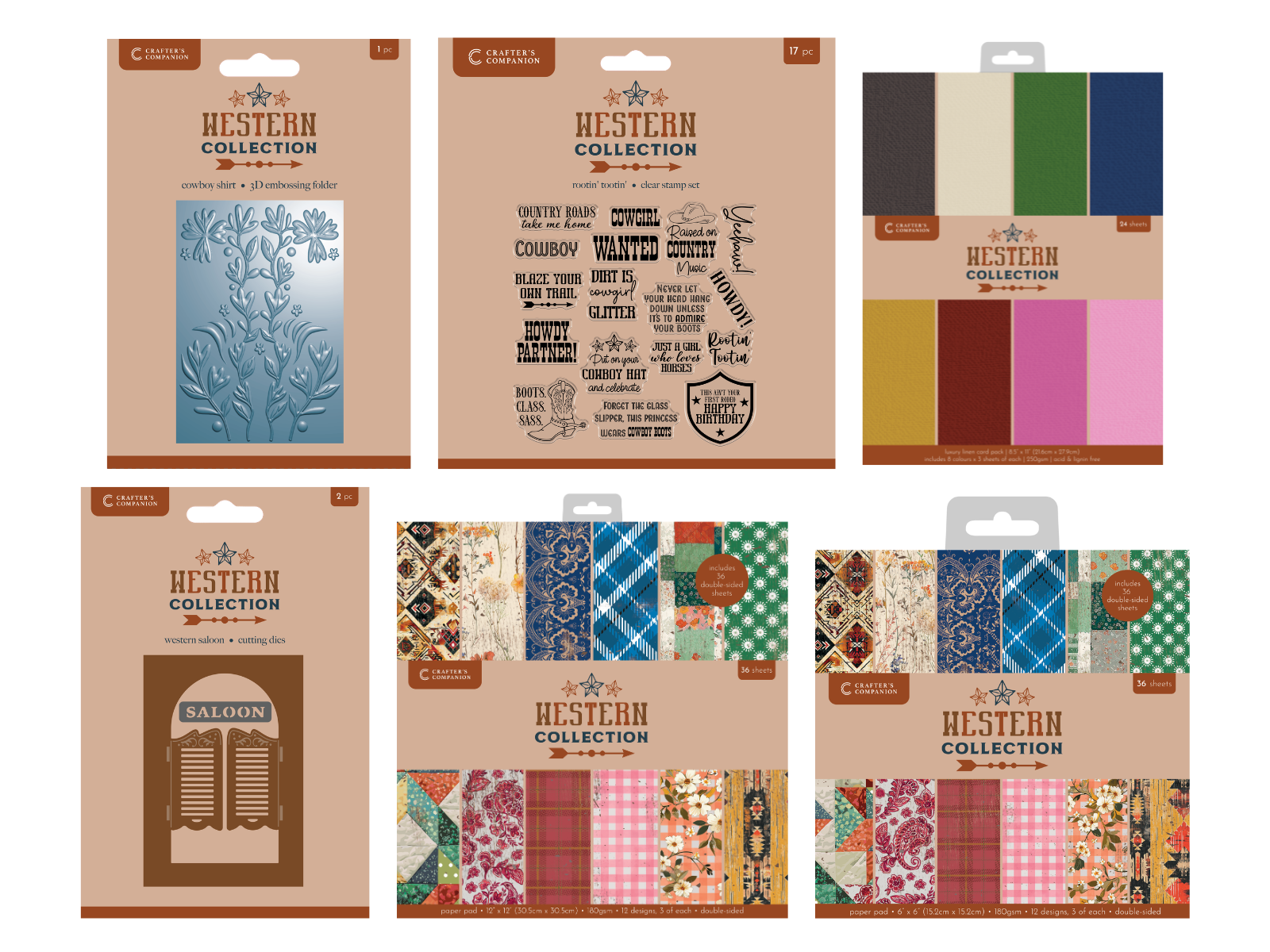 Western Collection 6pc Mixed Selection (US)