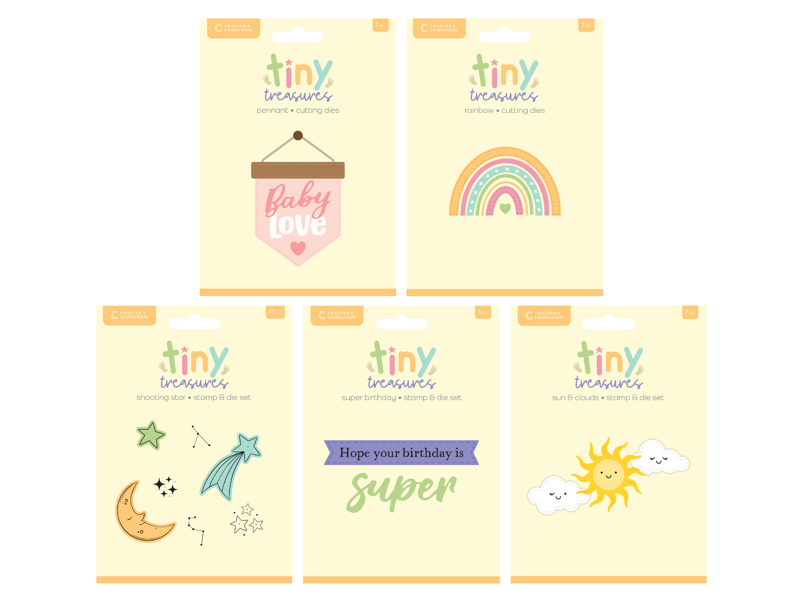 Tiny Treasures 5pc Selection