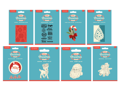 Retro Christmas 8pc US Collection