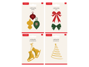 Crafter's Companion Embellishment Dies 4pc Collection