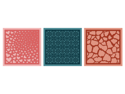 Background Create-a-Card Dies 3pk Collection