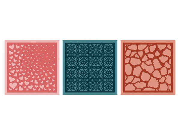 Background Create-a-Card Dies 3pk Collection