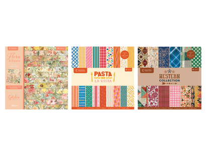 6x6" Paper Pad 3pk Selection