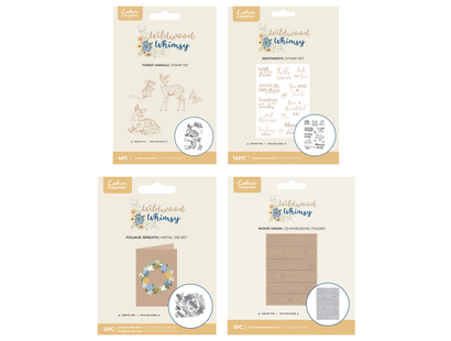 Crafter's Companion Wildwood Whimsy 4pc Mini Selection