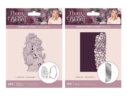 Sara Signature Thorn & Bloom Stamp and Die Duo