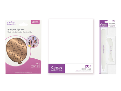Crafters Companion Balloon Jigsaw Die Collection