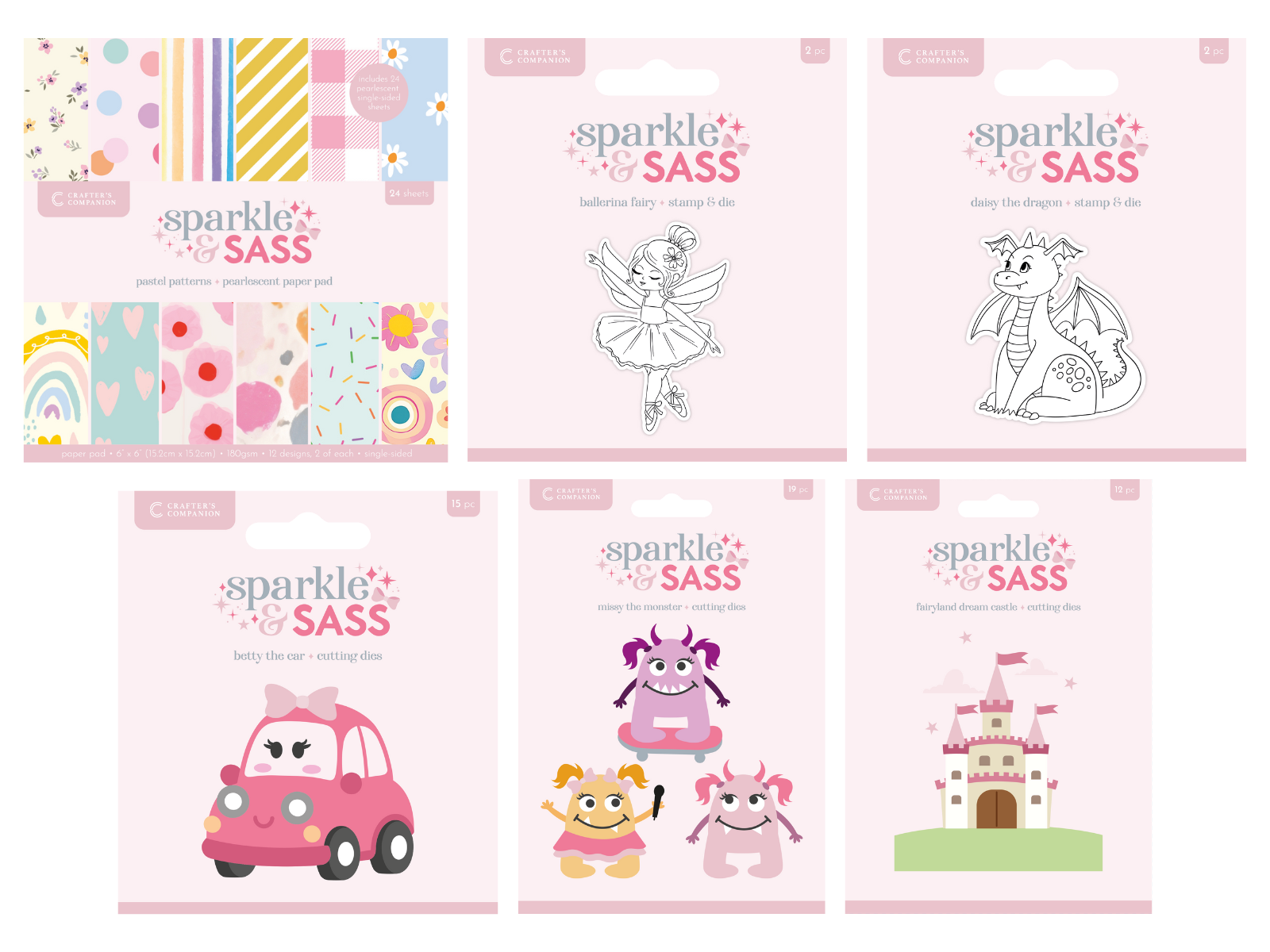 Crafter's Companion Sparkle & Sass Selection