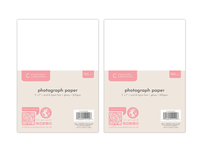 5" x 7" Photograph Paper 2pk