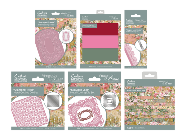 Nature's Garden Vintage Rose 6pk Selection