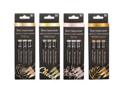 Spectrum Noir Metallic Paint Markers 12pc Collection