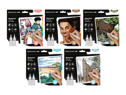 Spectrum Noir Illustrators 60pc Pen Collection