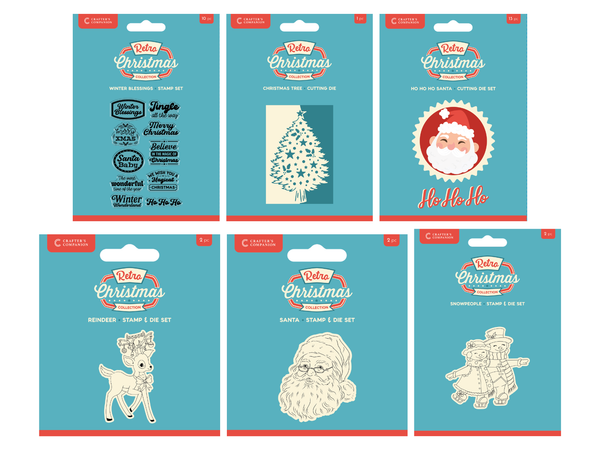 Retro Christmas 5pc US Collection