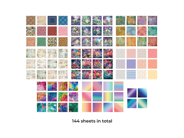 Best of 2025 Mixed Print Paper Pad Box 12