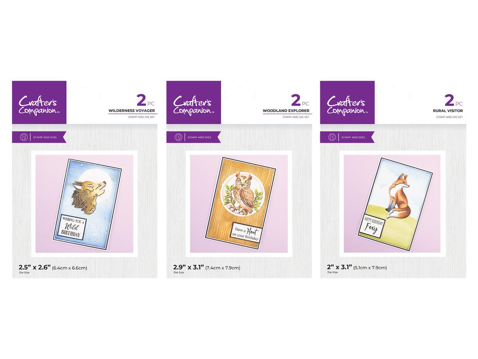 Crafter's Companion Outline Dies Trio