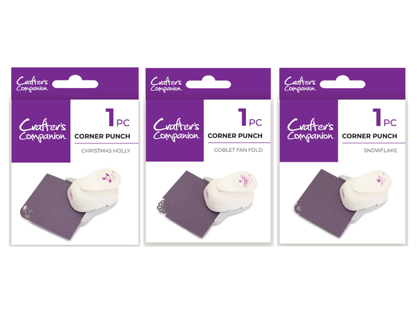 Christmas Corner Punch Tool 3pc Collection