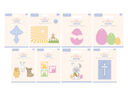 Easter 8pc Dies, Stamps, Embossing Folders Collection