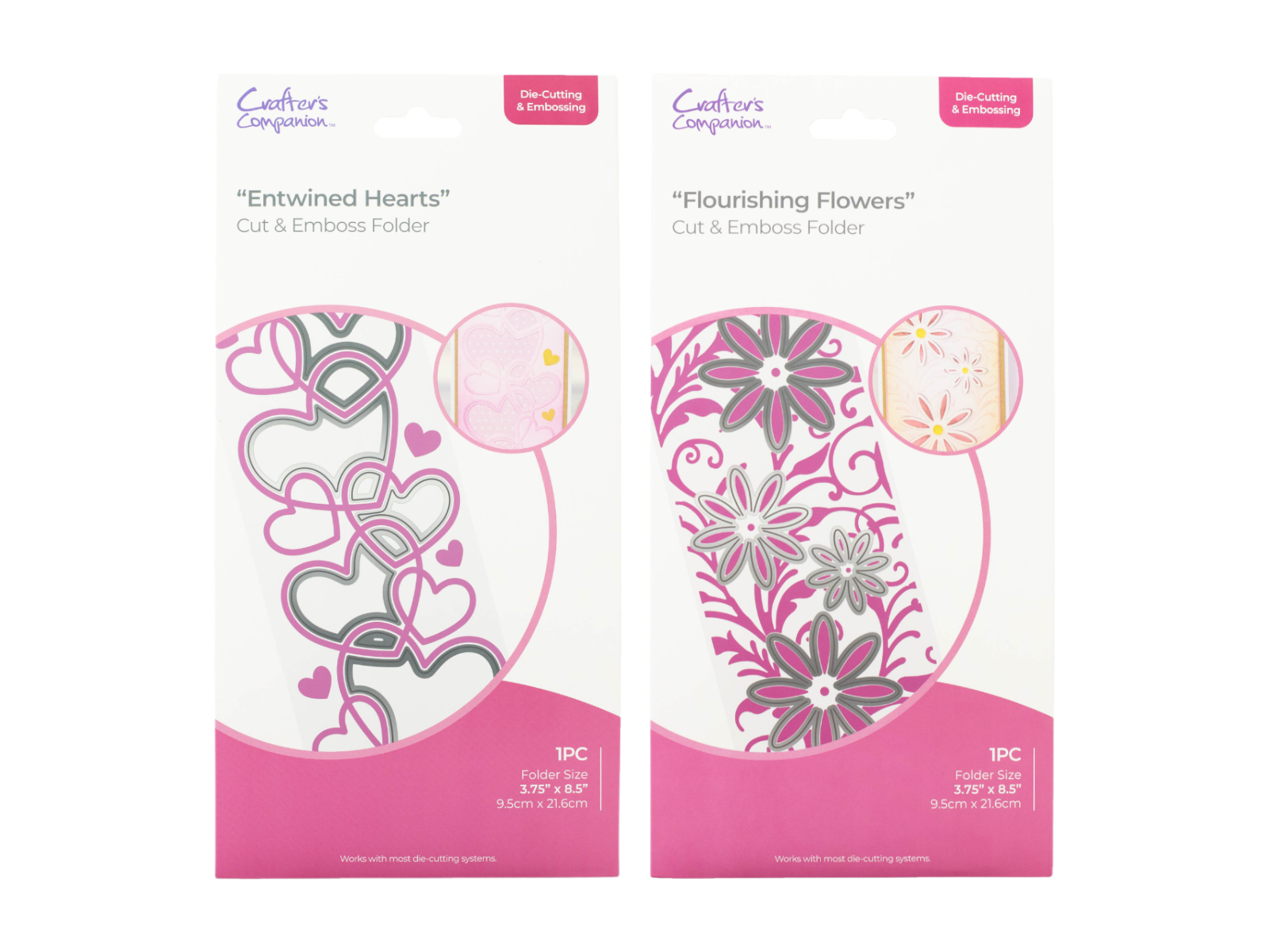 Crafter's Companion Cut & Emboss Folder Duo