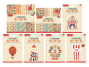 Vintage Carnival 7pc Selection