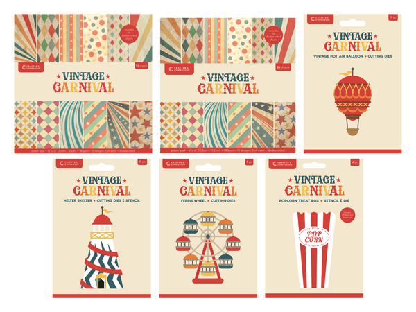 Vintage Carnival 6pc Selection