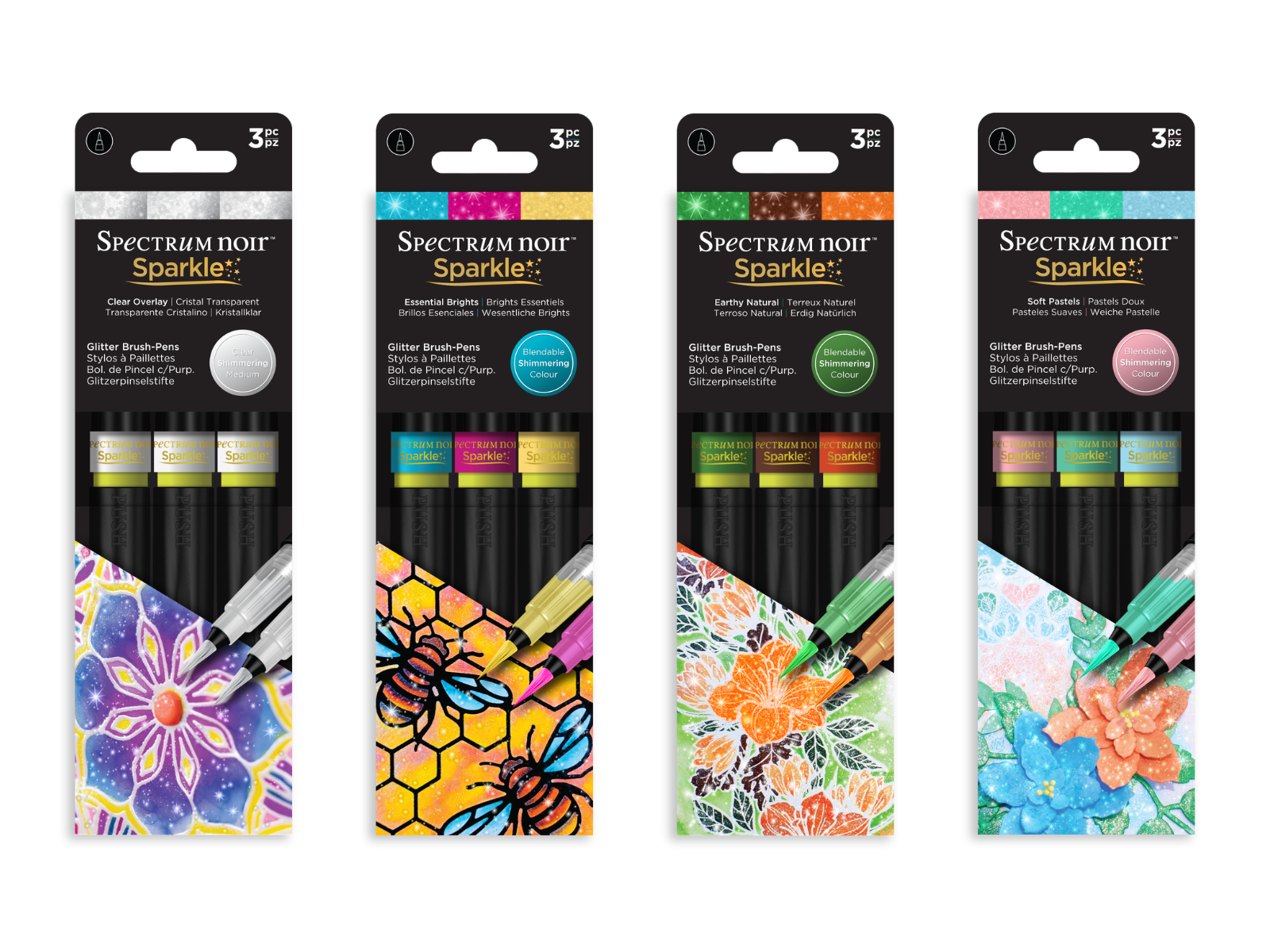 Sparkle Pens 4pc Collection