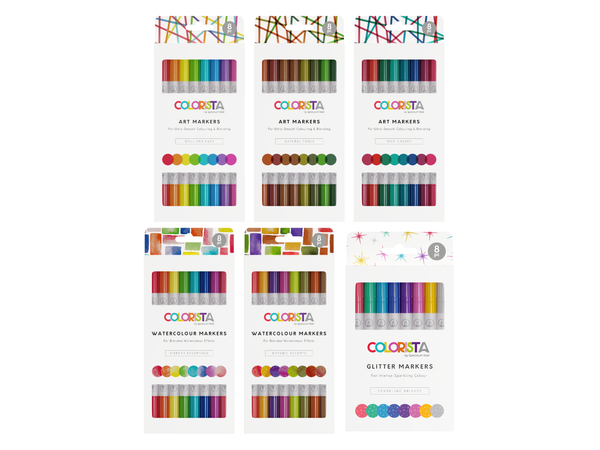 Colorista Marker 6pc Collection