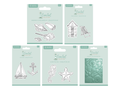 Coastal Collection 5pc Stamp, Die & Embossing Folder Collection