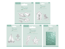 Coastal Collection 5pc Stamp, Die & Embossing Folder Collection