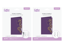 Stars and Swirls Metal Die and Rub Ons Bundle