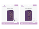 Hearts & Swirls Metal Die and Rub Ons Bundle