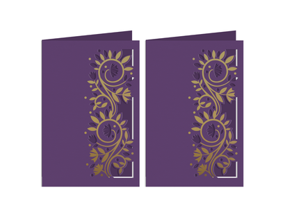 Foliage & Swirls Metal Die and Rub Ons Bundle