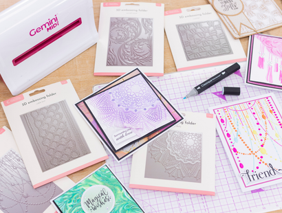 Crafter's Companion Embossing Folder Selection