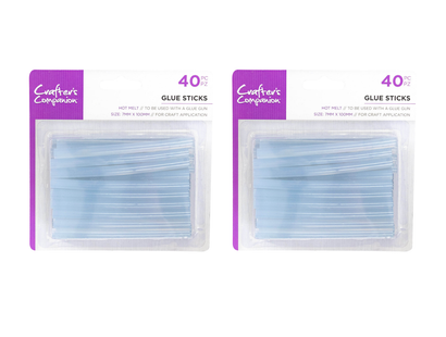 Crafter's Companion 7mm Glue Sticks 80pc Collection