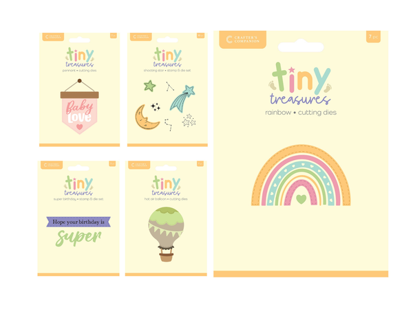 Crafter's Companion Tiny Treasures 5pk Selection