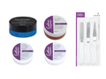 Glitter Paste 4pk Collection with Palette Knives