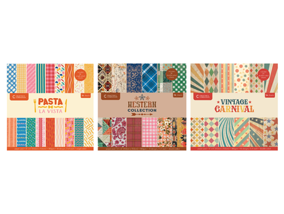6" Paper Pad 3pk Collection