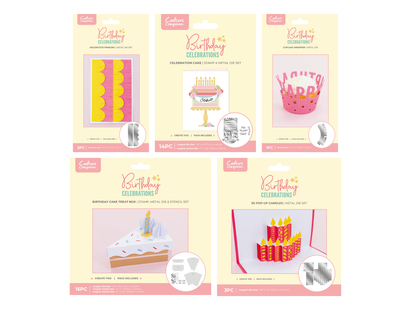 Crafter's Companion Birthday Celebrations 5pc Selection