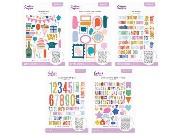 Crafter's Companion Celebration Dies Collection